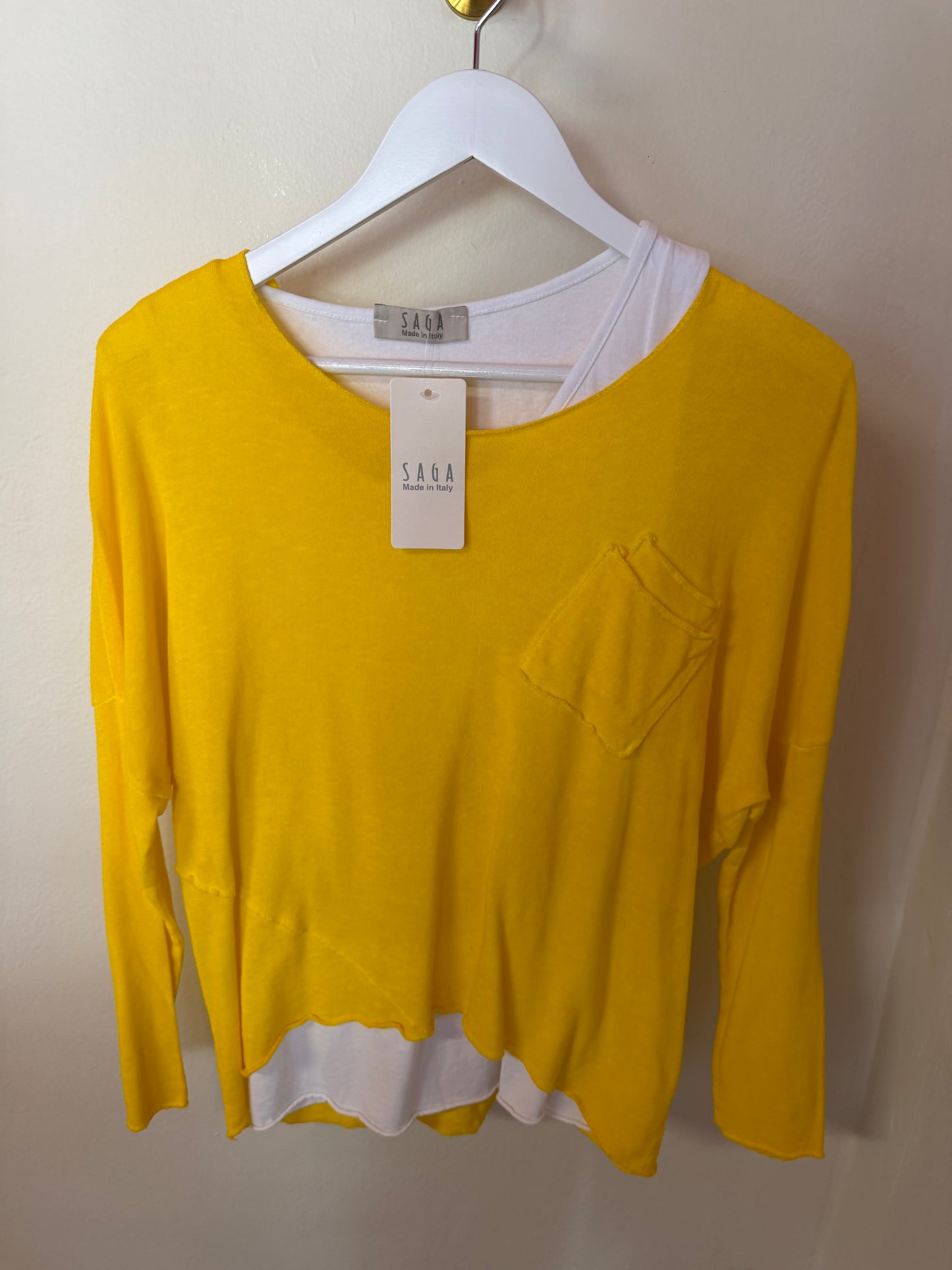 2pc Wide Neck Top w/Tank