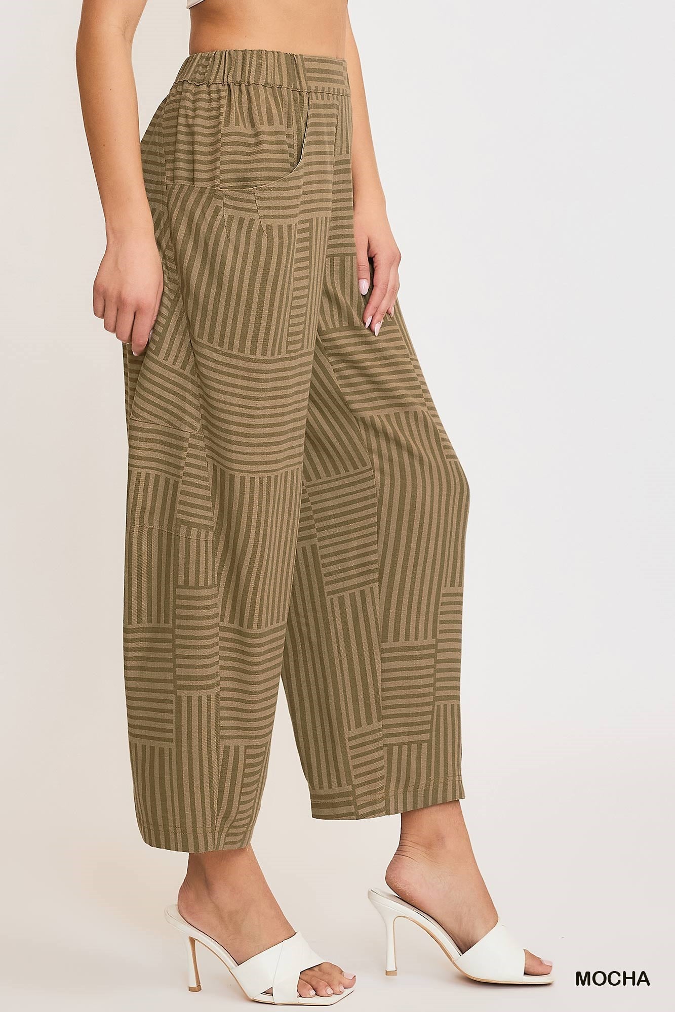 Stripe Baggy Fit Pant