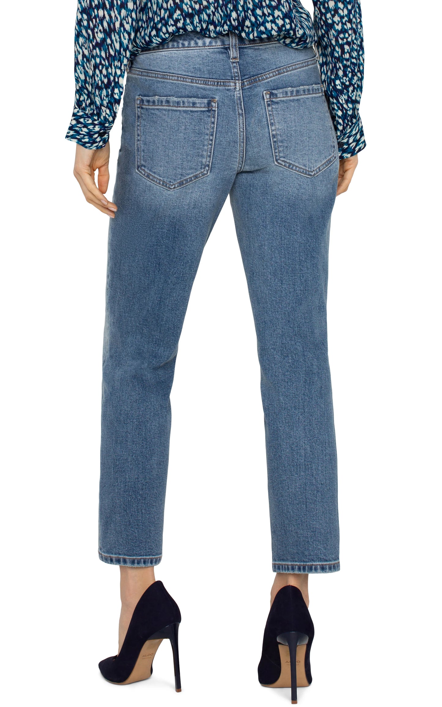 Liv Non-Skinny Skinny High Rise Jean Color Clarkdale