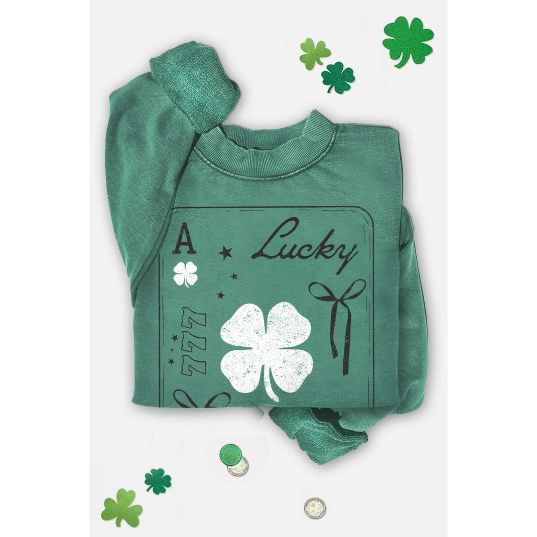 Green Lucky 777 Sweatshirt
