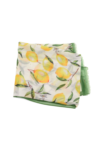 Yellow Lemon Grove Scarf