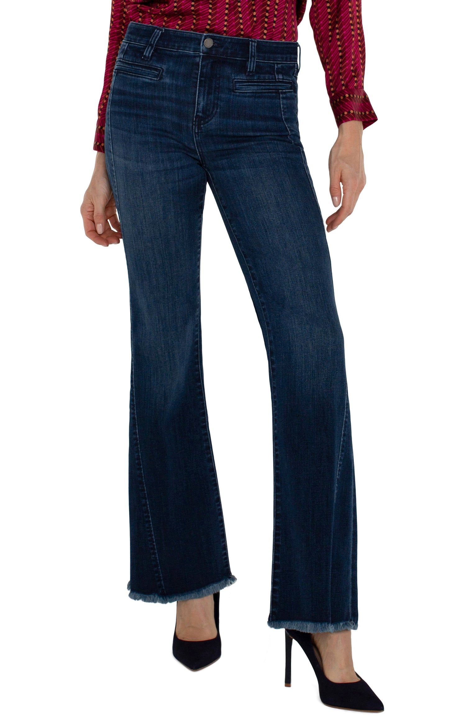 Hannah Jean with front seam and fray hem 32in LM4131EP