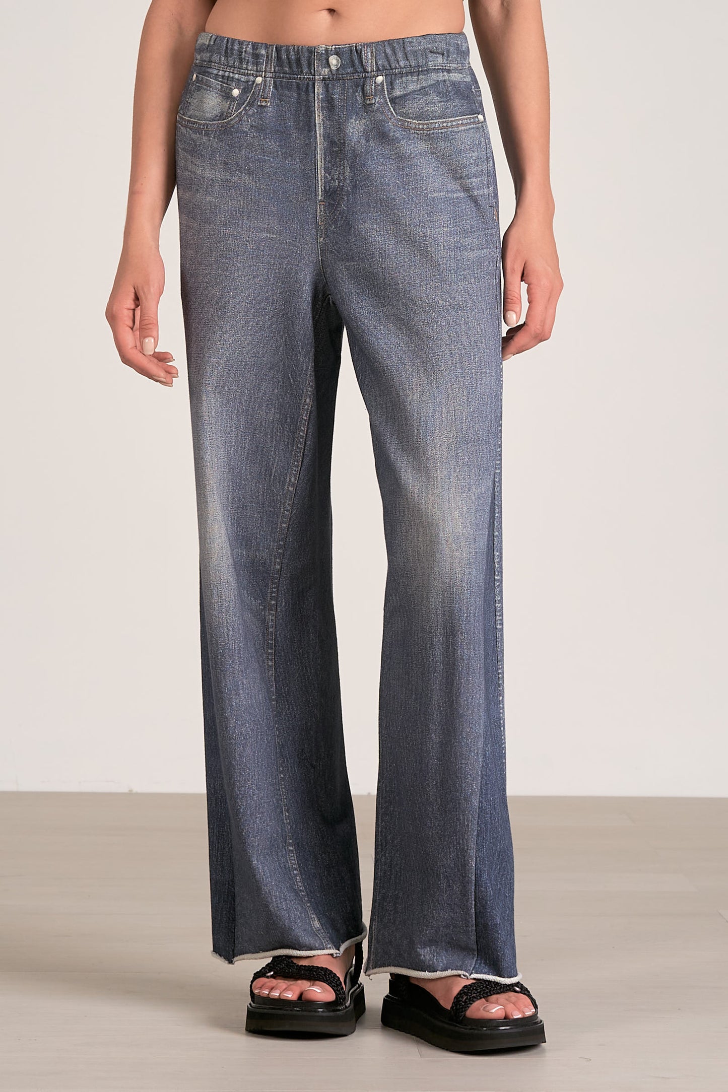 Pull-on Dark Denim Pant