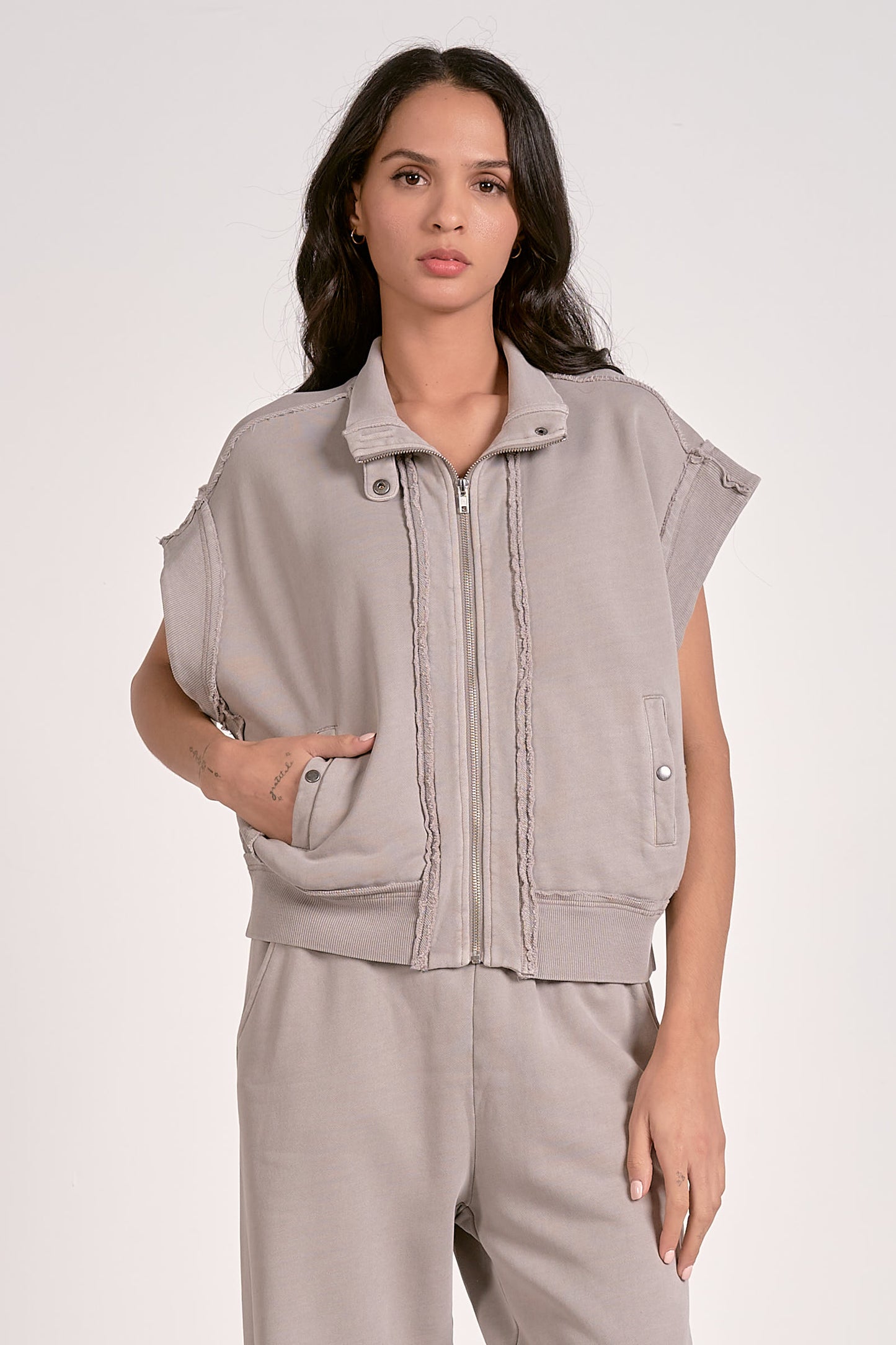 Heather Gray Vest