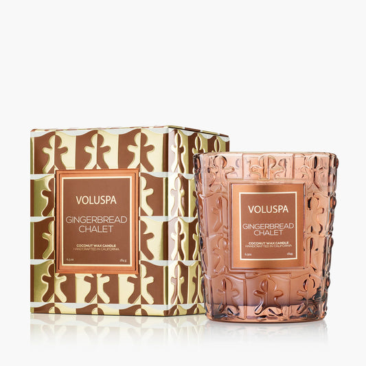 Gingerbread Chalet Candle 6.5oz