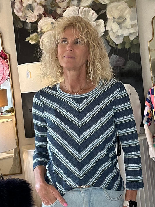 3/4  Length sleeve top LM8821KA65