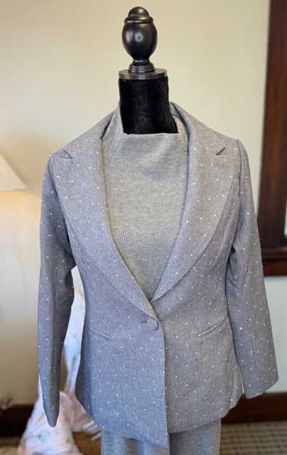 Pearl Blazer Grey/Silver Pearl