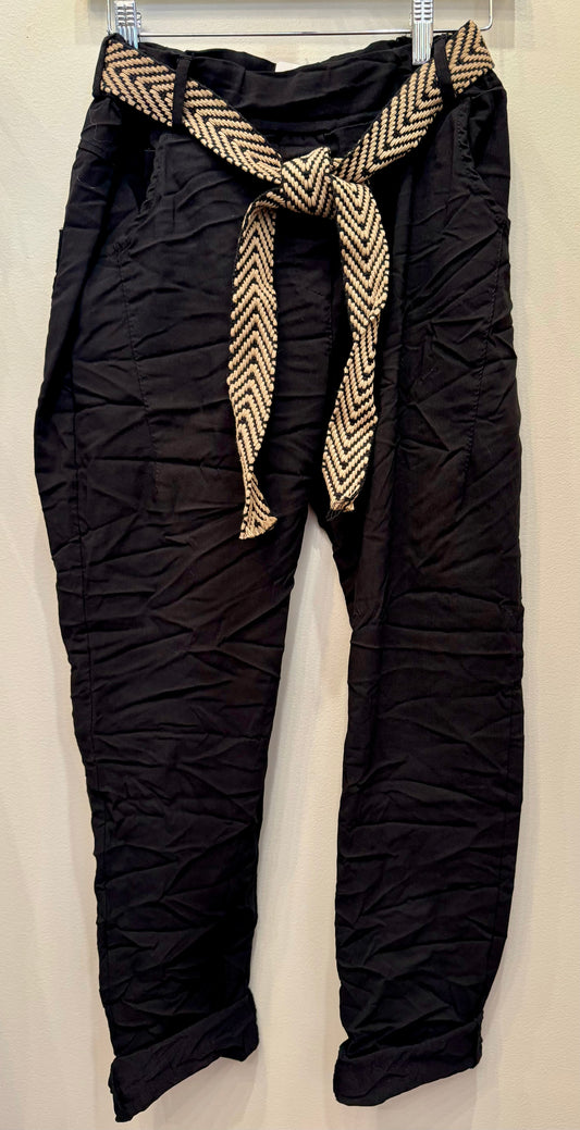 Black Italy Jogger 21059