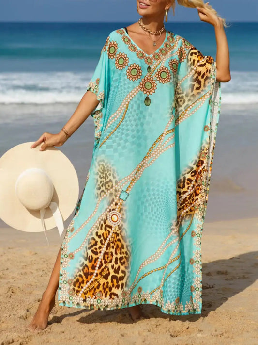 Bohemian Print Kaftan