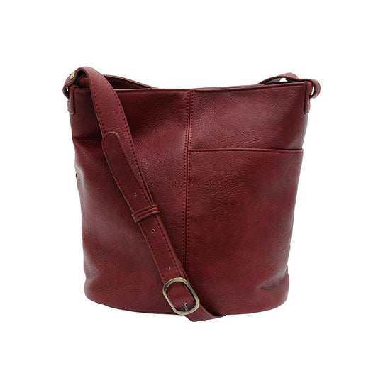 Bindi  Front Sling Pocket Bucket Crossbody
