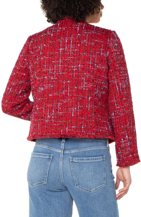 Red Multi Color Jacket