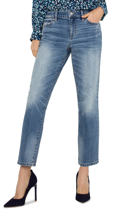 Liv Non-Skinny Skinny High Rise Jean Color Clarkdale