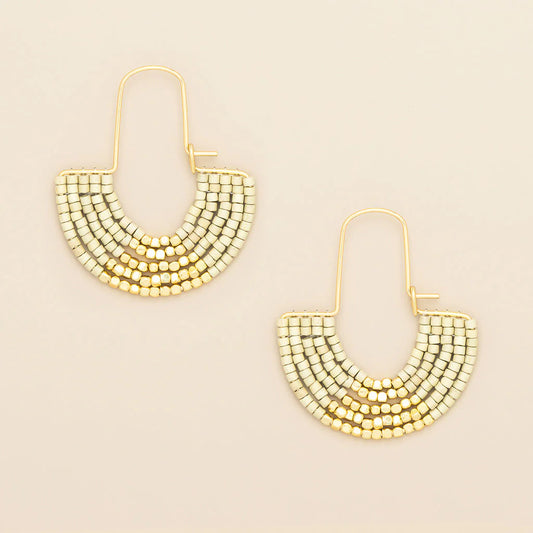 Miyuki U Hoop Earring