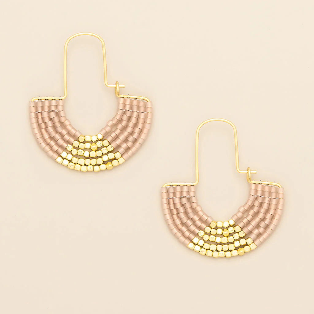 Miyuki U Hoop Earring