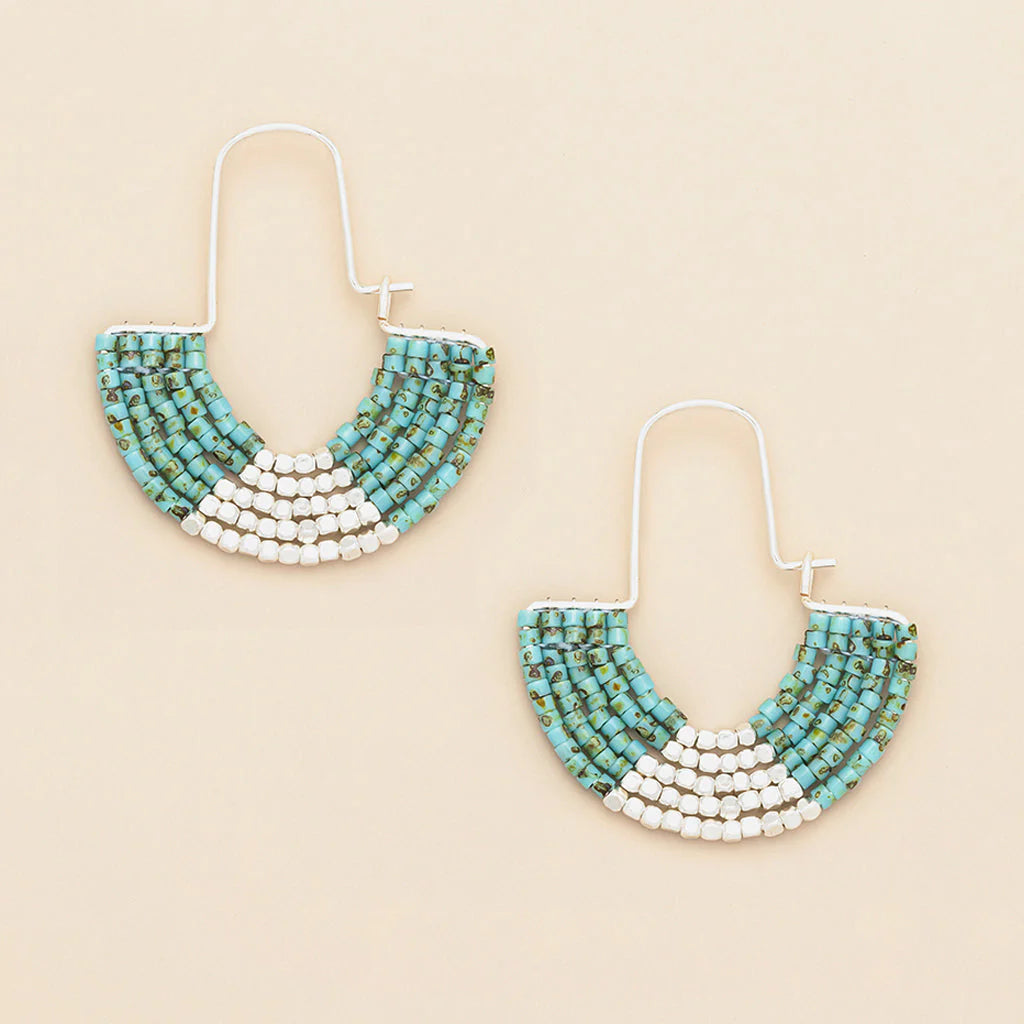 Miyuki U Hoop Earring