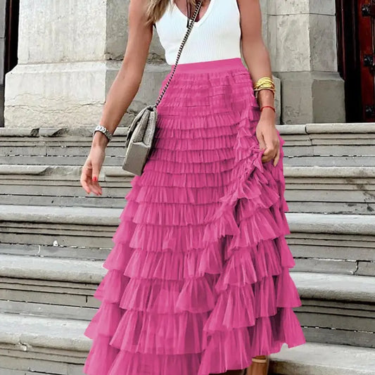 Pink Tulle Skirt PINKT