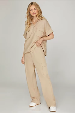 Knit Pant Set SY7277