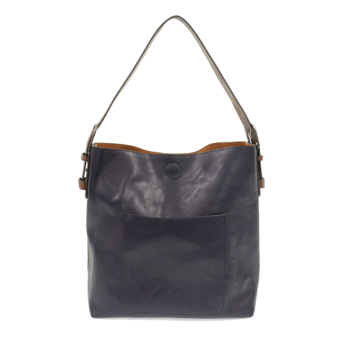 Color Hobo bag w/ Coffee Handle