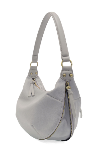 Yvette Expandable Zip Hobo Handbag