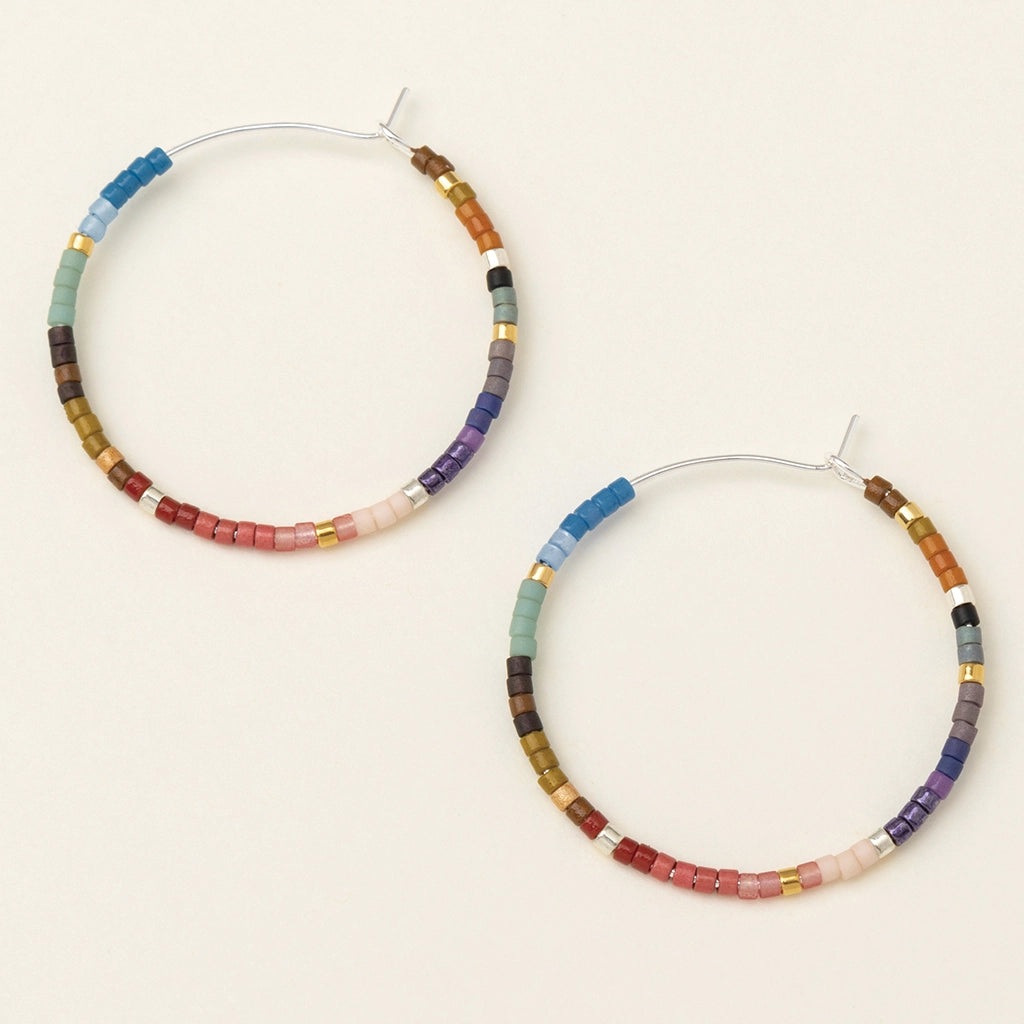 Chromacolor Hoop Earring