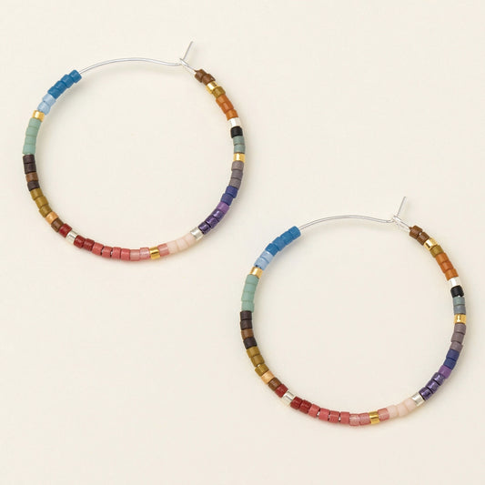 Chromacolor Hoop Earring