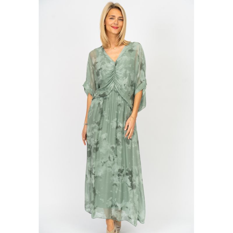 Detailed TD Silk Dress