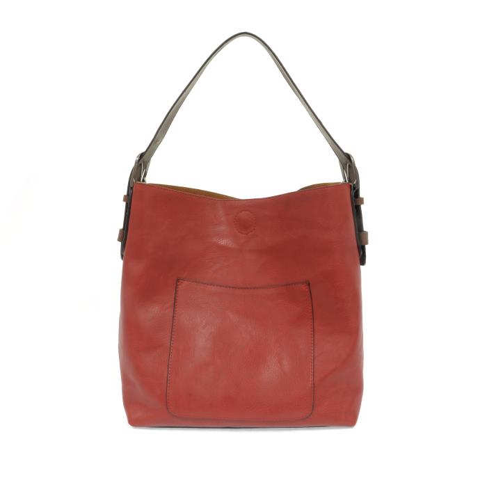 Color Hobo bag w/ Coffee Handle