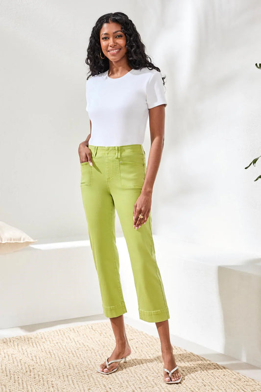 Pull on kick pleat pants