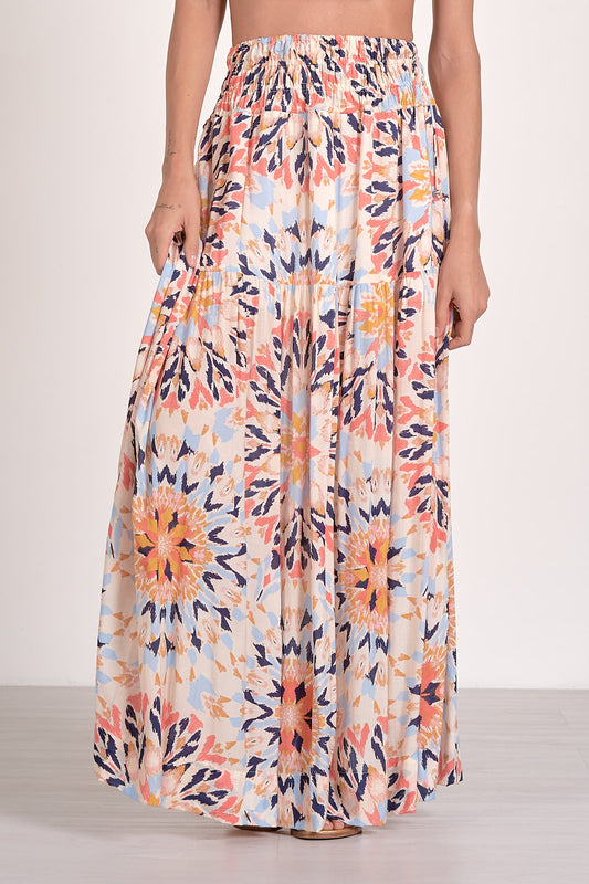 Multi Kaleidoscope Skirt