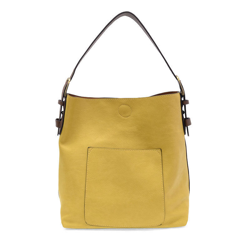 Color Hobo bag w/ Coffee Handle